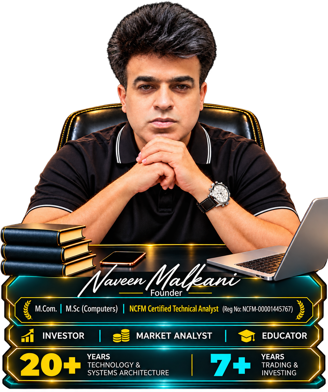 Naveen Malkani, founder of Momentum Spikes, investor, market analyst and educator